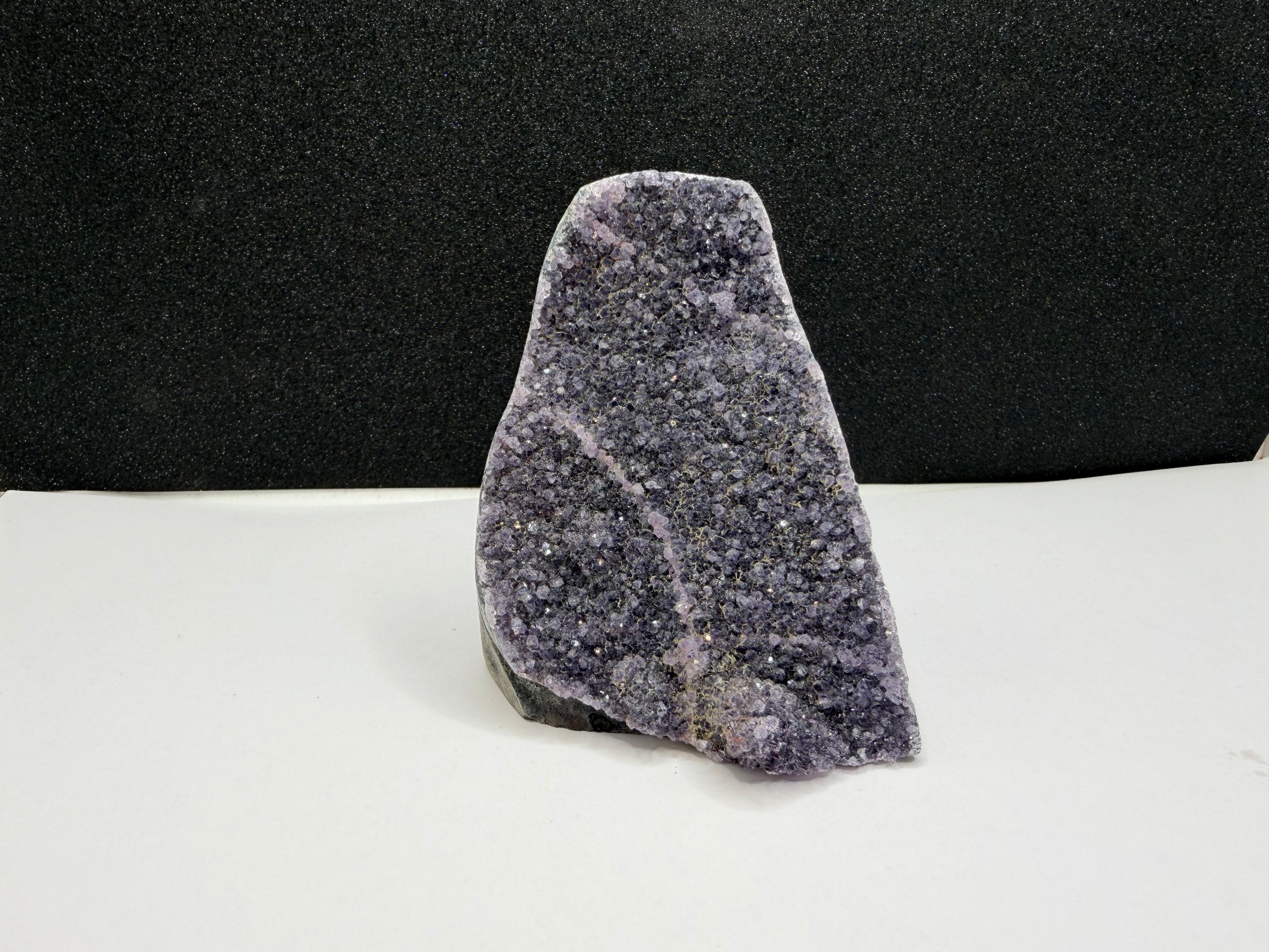 Amethyst Druzy Cluster Geode